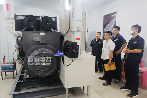 广西顶博发电机组制造控制系统